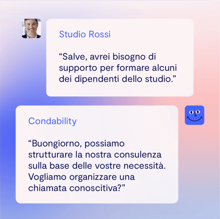 servizio consulenza condability